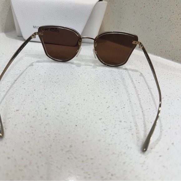 Michael Kors Reflective Blue Sunglasses - Picture 6 of 8